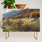 Italian Dolomites in Autumn Travel Photography Credenza Gallery Image 1
