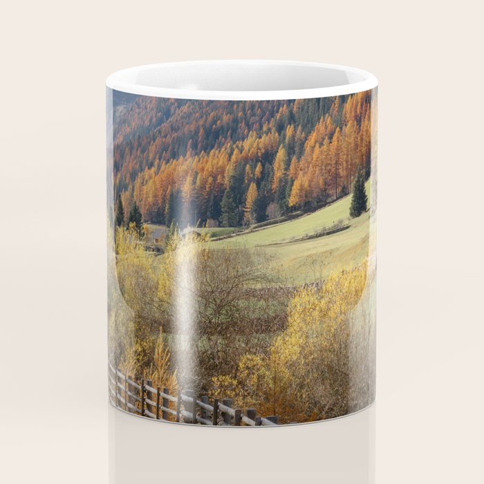 Italian Dolomites in Autumn Travel Photography Coffee Mug Gallery Image 4