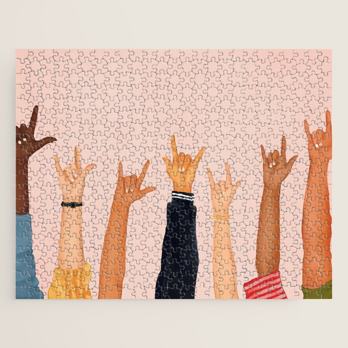 Rock On Jigsaw Puzzle Gallery Image 1