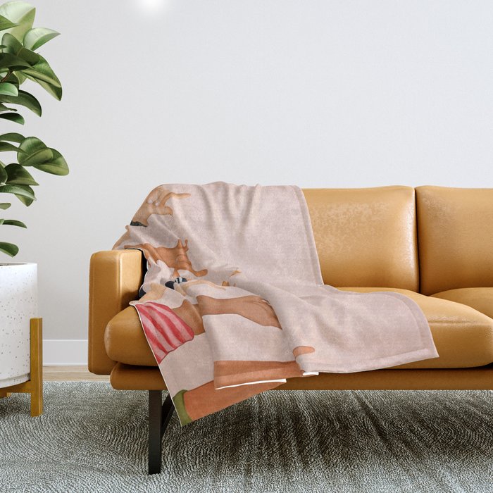 Rock On Throw Blanket Gallery Image 1