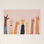 Rock On Welcome Mat Gallery Image 1