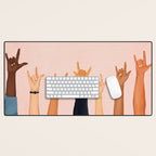 Rock On Desk Mat Gallery Image 1