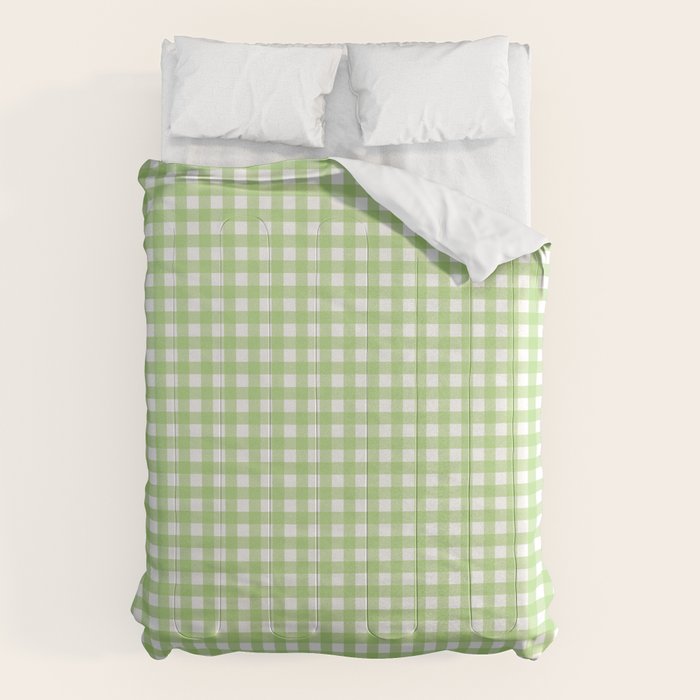 Green Gingham Comforter Gallery Image 1