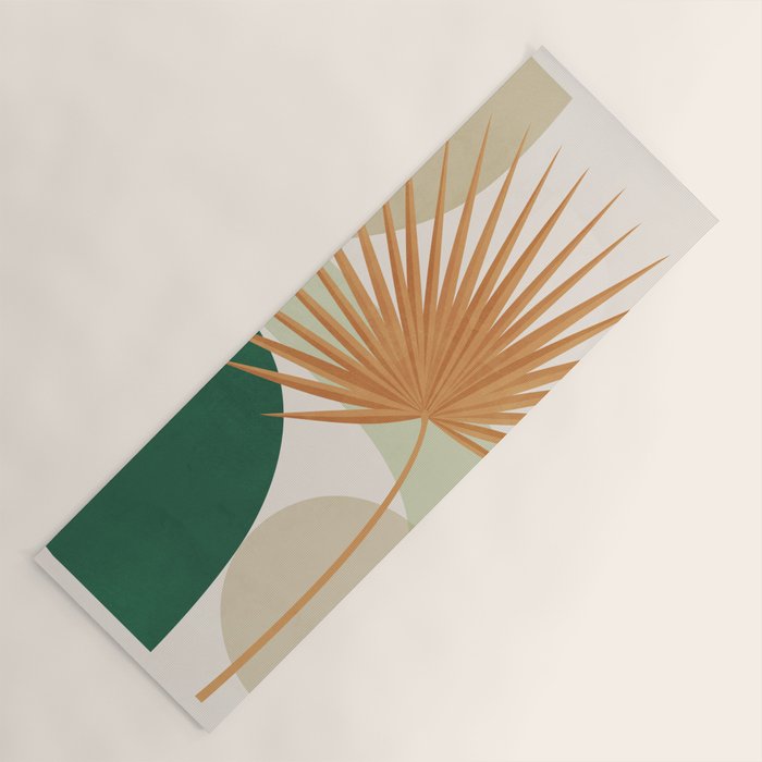 Tropical Leaf- Abstract Art 22/2 Yoga Mat Gallery Image 1