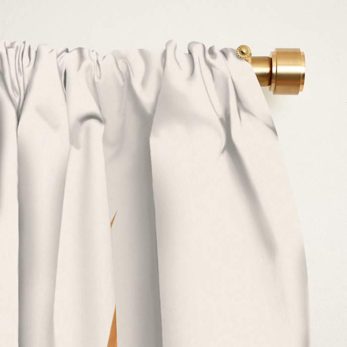 Tropical Leaf- Abstract Art 22/2 Window Curtain Gallery Image 2