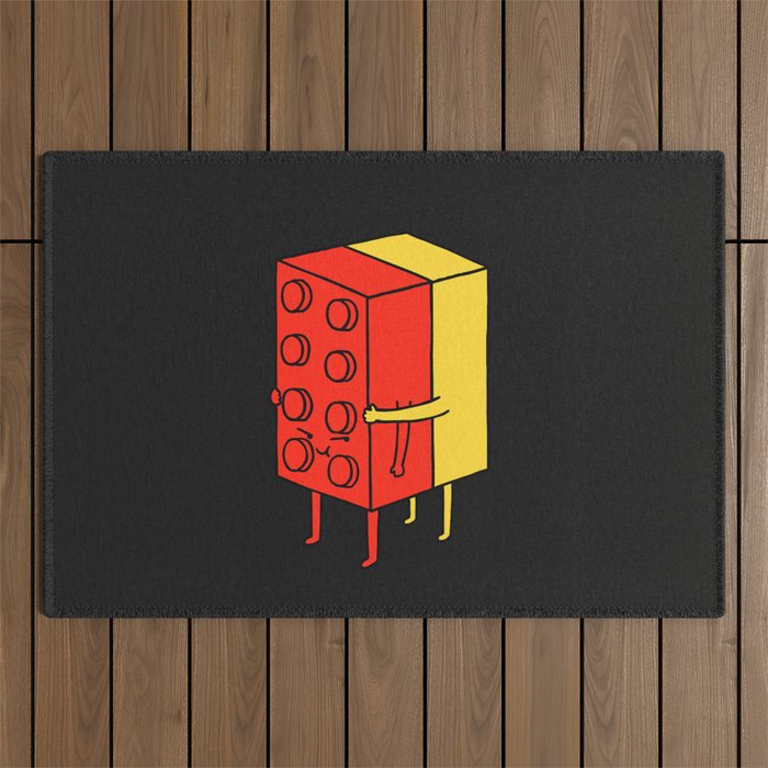 Never Let Go Outdoor Rug Gallery Image 1