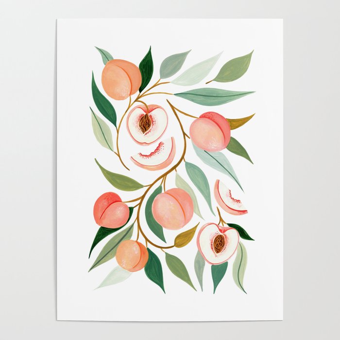 Peach Poster Gallery Image 1