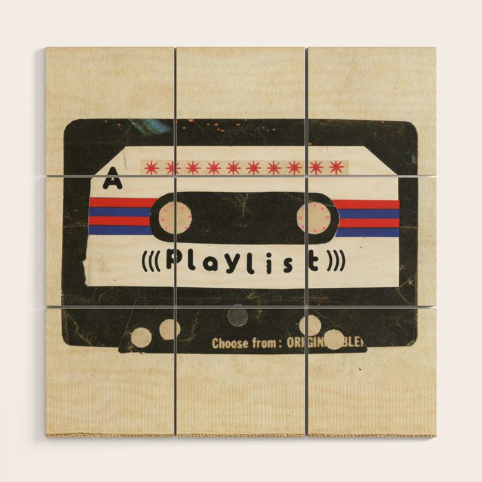 Playlist Wood Wall Art Gallery Image 1