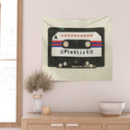 Playlist Wall Tapestry Gallery Image 2