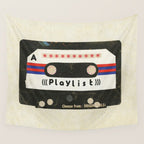 Playlist Wall Tapestry Gallery Image 4