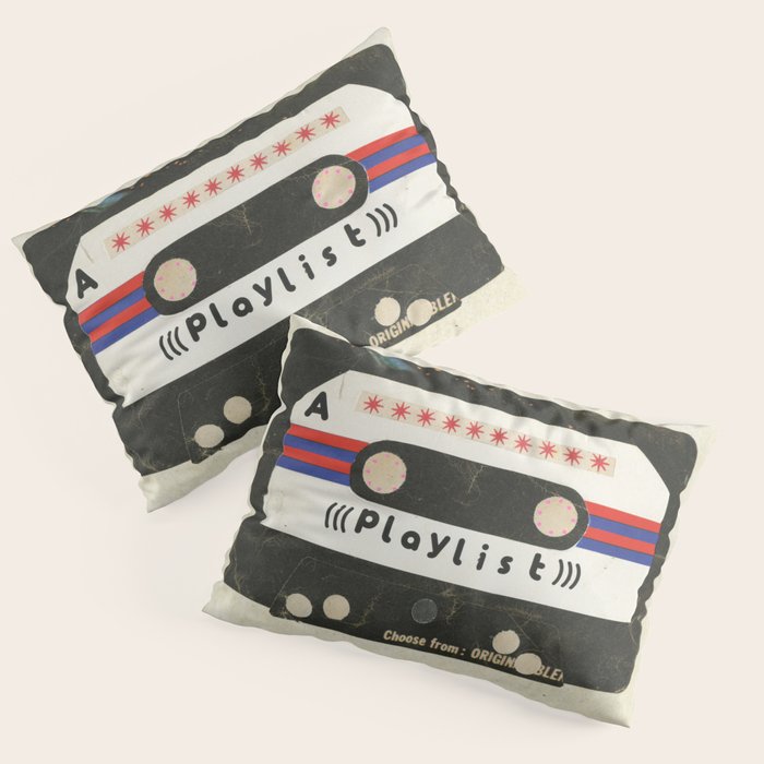 Playlist Pillow Sham Gallery Image 3