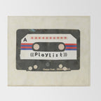 Playlist Throw Blanket Gallery Image 2