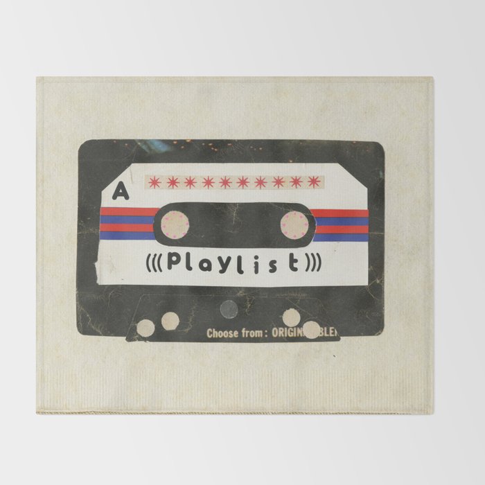 Playlist Throw Blanket Gallery Image 2