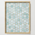 Mermaid Stone with Metallic Accent Serving Tray Gallery Image 1