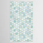 Mermaid Stone with Metallic Accent Tablecloth Gallery Image 2
