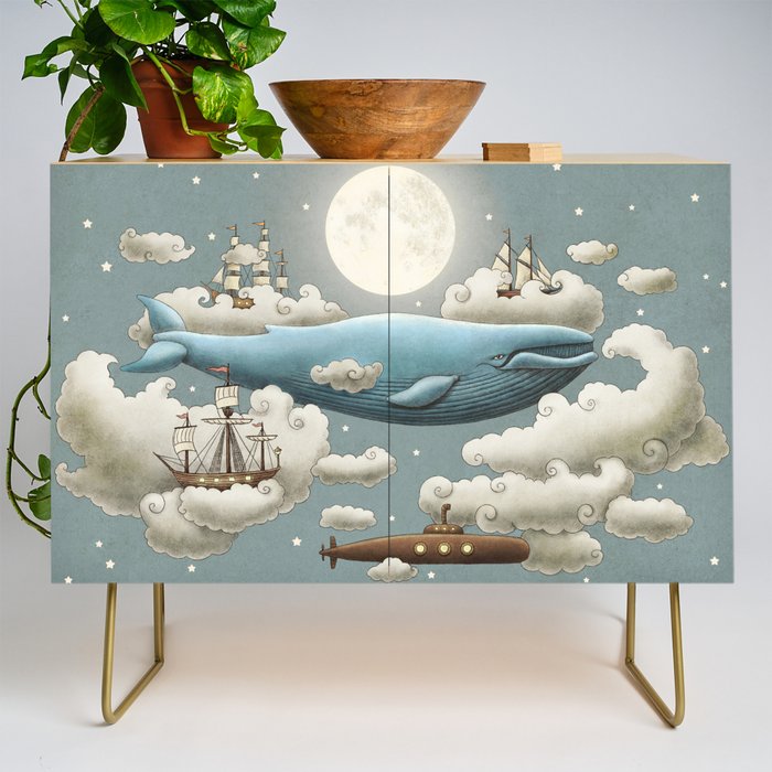 Ocean Meets Sky Credenza Gallery Image 1