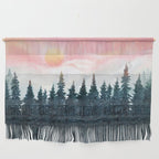Forest Under the Sunset Wall Hanging Gallery Image 1