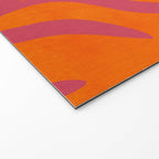 monstera pink orange summer plant leaves Welcome Mat Gallery Image 2