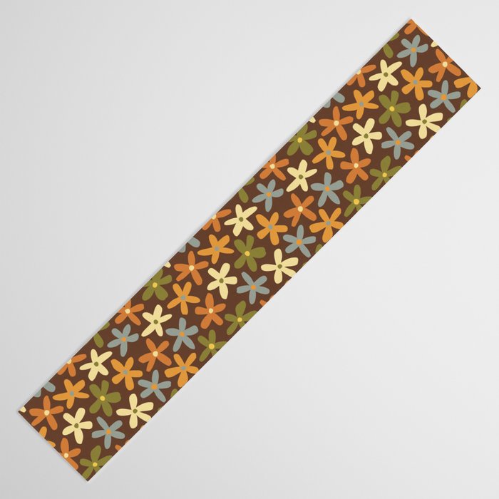 Tiny Flower Pattern #2 Table Runner Gallery Image 3
