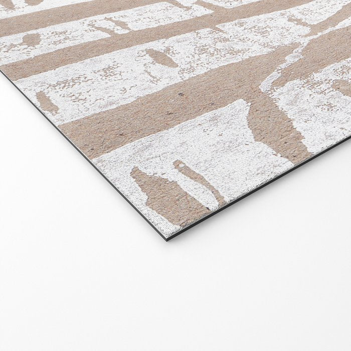 Woodcut Birches Welcome Mat Gallery Image 2