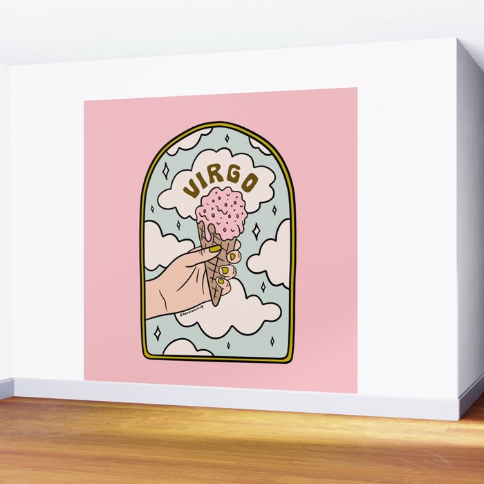 Virgo Ice Cream Wall Mural Gallery Image 2