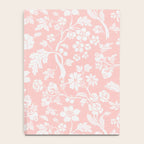 Vintage Style Chintz Florals On Soft Pink Notebook Gallery Image 4