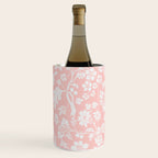 Vintage Style Chintz Florals On Soft Pink Wine Chiller Gallery Image 3