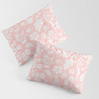 Vintage Style Chintz Florals On Soft Pink Pillow Sham Gallery Image 3