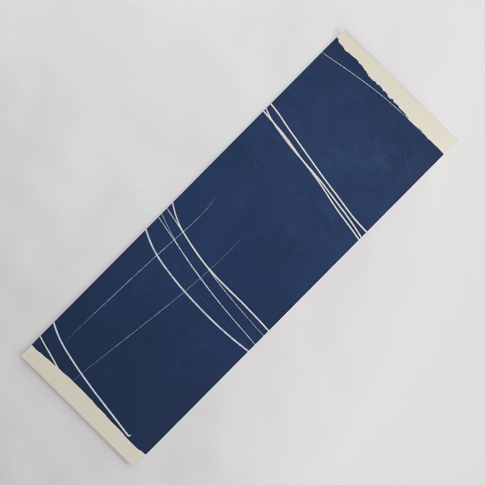 Minimal Abstract Line Art 15 Yoga Mat Gallery Image 1