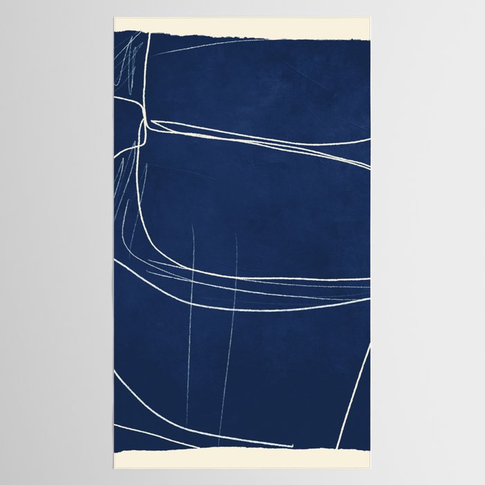 Minimal Abstract Line Art 15 Tablecloth Gallery Image 2