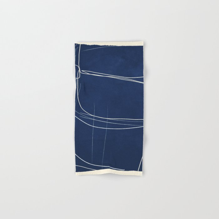 Minimal Abstract Line Art 15 Bath Towel Gallery Image 1
