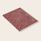 Vibrant Moroccan Kilim Pattern Notebook Gallery Image 2