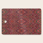 Vibrant Moroccan Kilim Pattern Cutting Board Gallery Image 1