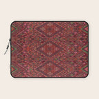 Vibrant Moroccan Kilim Pattern Laptop Sleeve Gallery Image 1