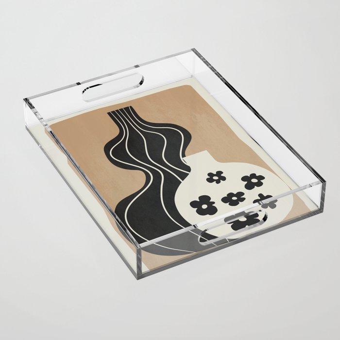 Abstract Elegance 6 Acrylic Tray Gallery Image 1