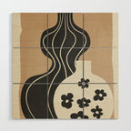 Abstract Elegance 6 Wood Wall Art Gallery Image 1