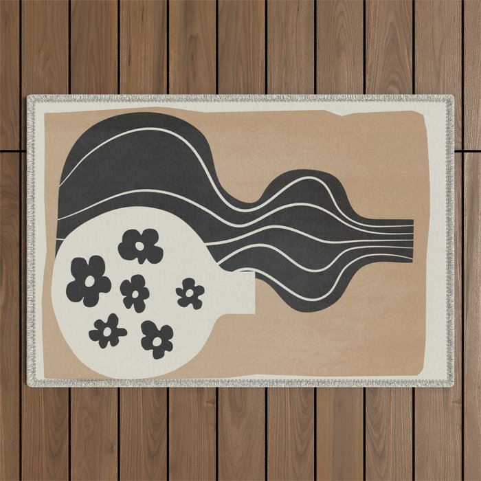 Abstract Elegance 6 Outdoor Rug Gallery Image 1