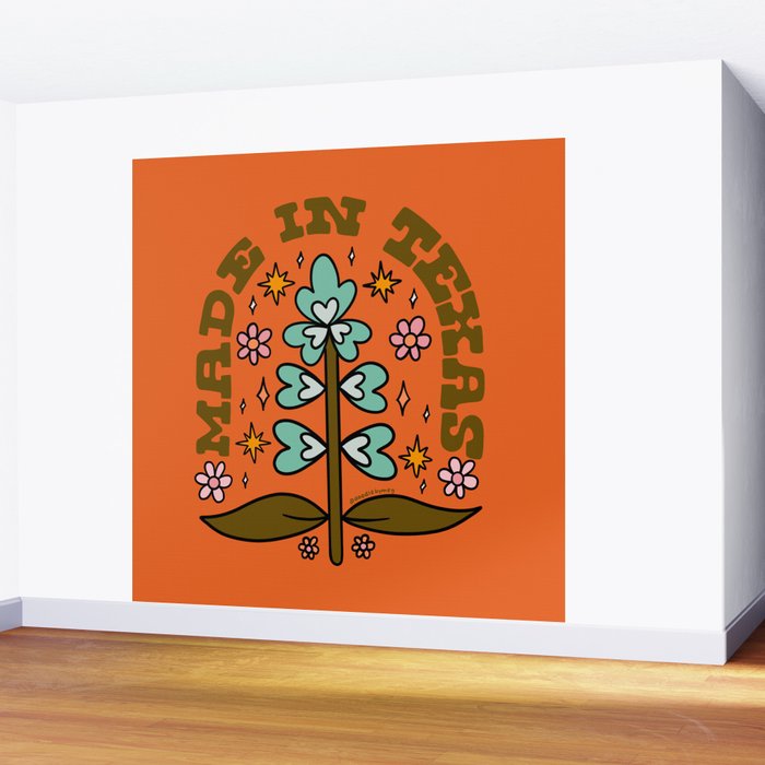 Made In Texas Wall Mural Gallery Image 2