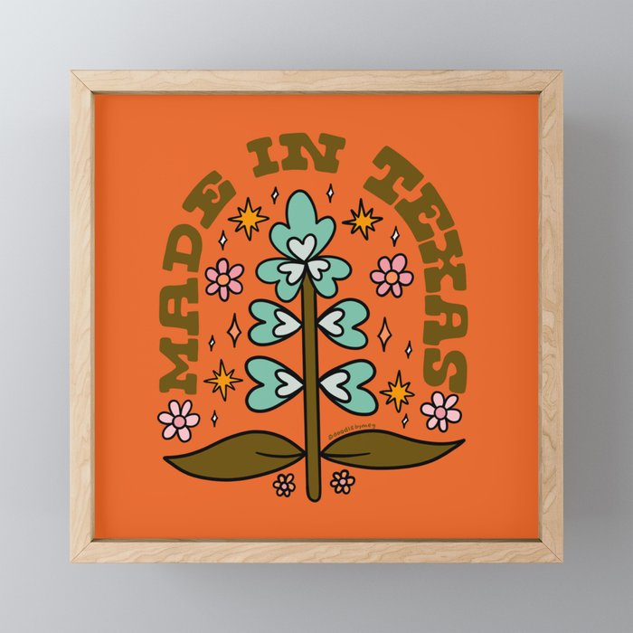 Made In Texas Mini Art Print Gallery Image 1