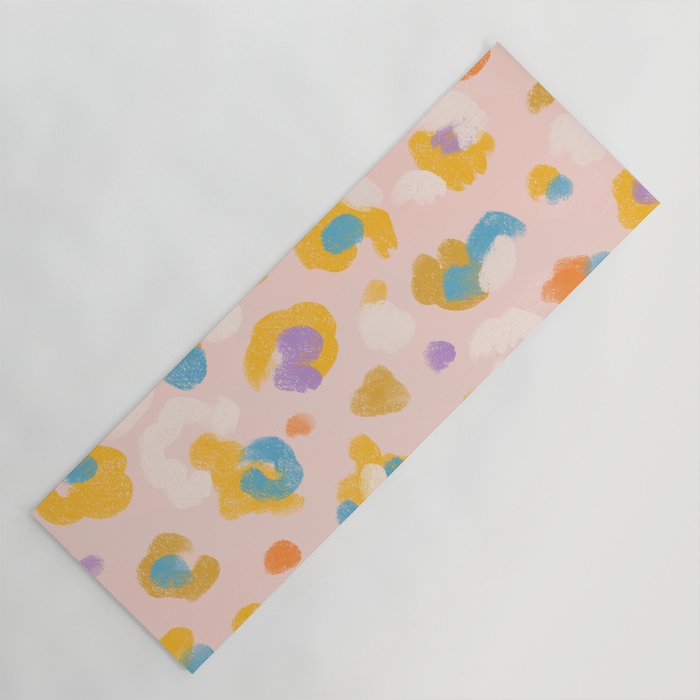 Spring Leopard Yoga Mat Gallery Image 1