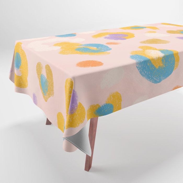 Spring Leopard Tablecloth Gallery Image 1