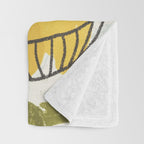Lemons and Lilies Throw Blanket Gallery Image 3