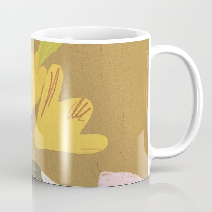 Lemons and Lilies Coffee Mug Gallery Image 1