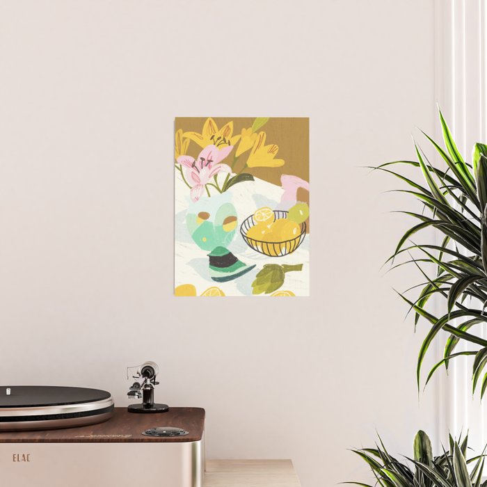 Lemons and Lilies Poster Gallery Image 2