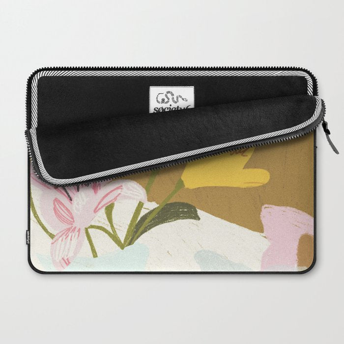 Lemons and Lilies Laptop Sleeve Gallery Image 2