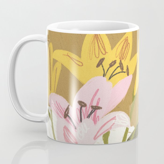 Lemons and Lilies Coffee Mug Gallery Image 3