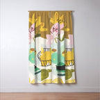 Lemons and Lilies Window Curtain Gallery Image 3