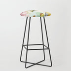 Lemons and Lilies Stool Gallery Image 1
