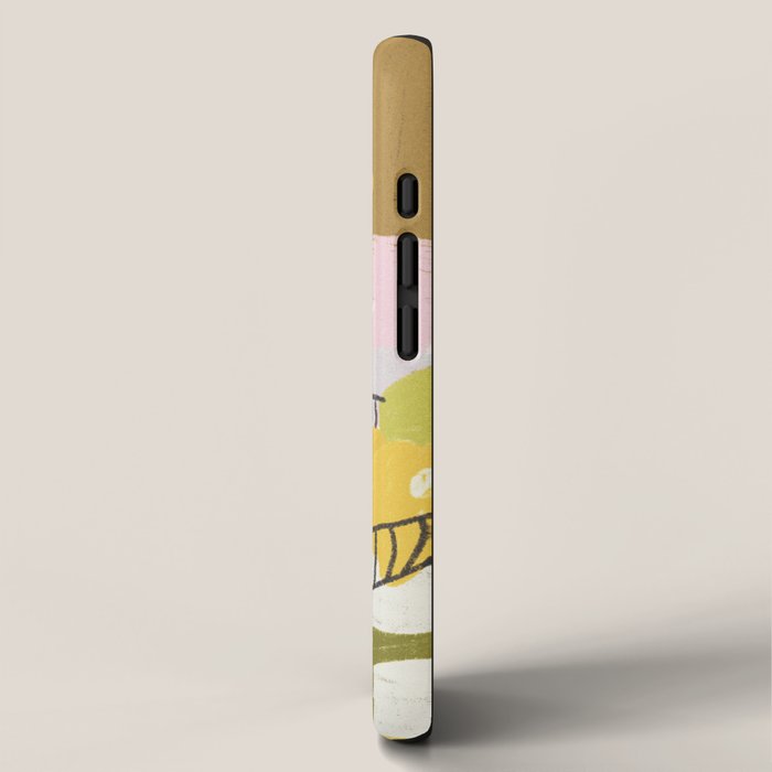 Lemons and Lilies iPhone Case Gallery Image 2