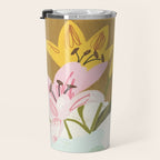 Lemons and Lilies Travel Mug Gallery Image 3